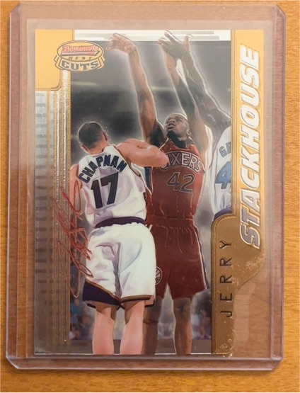 1996-97 Bowman's Best Basketball Best Cuts #BC5 Jerry Stackhouse — front
