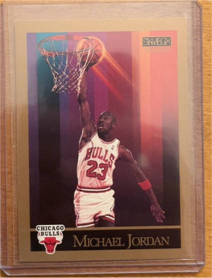 1990 Skybox #41 Michael Jordan — front