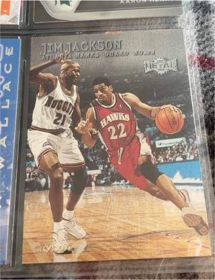 1999-00 Skybox Metal #130 Jim Jackson — front