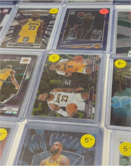 2020-21 Donruss Optic #39 LeBron James — front