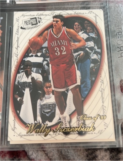2000 Press Pass SE #34 Wally Szczerbiak — front