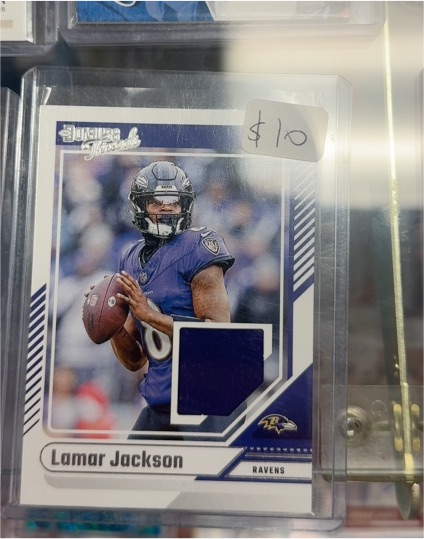 2024 Panini Donruss Threads #DTH-LJA Lamar Jackson — front