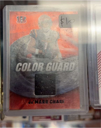2022 Panini Zenith Color Guard #CG-16 Ja'Marr Chase — front