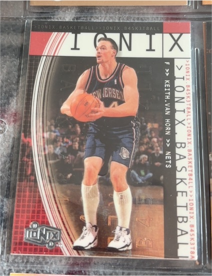 1999-00 Upper Deck Ionix #34 Keith Van Horn — front