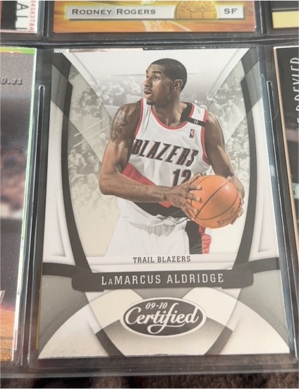 2009-10 Panini Certified #40 LaMarcus Aldridge — front