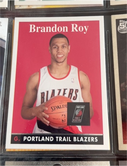 2008-09 Topps 1958-59 Variations #147 Brandon Roy — front