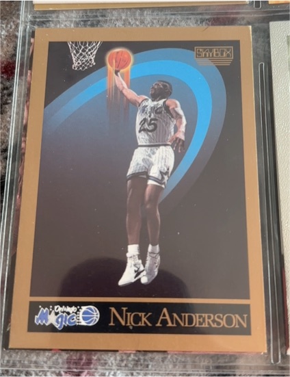 1990 SkyBox #199 Nick Anderson — front