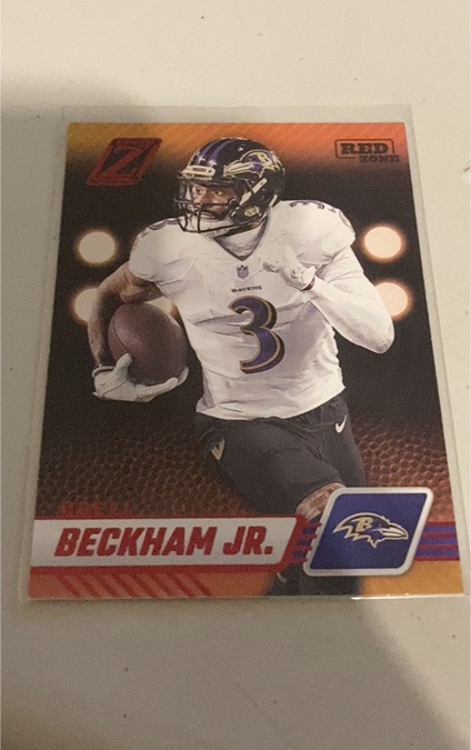 2023 Panini Zenith Red Zone #9 Odell Beckham Jr. — front