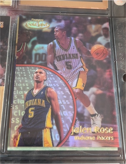 2000-01 Topps Gold Label Class 1 #2 Jalen Rose — front