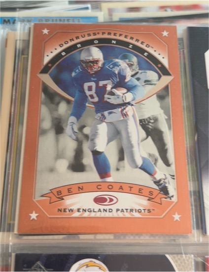 1997 Donruss Preferred Bronze Ben Coates — front