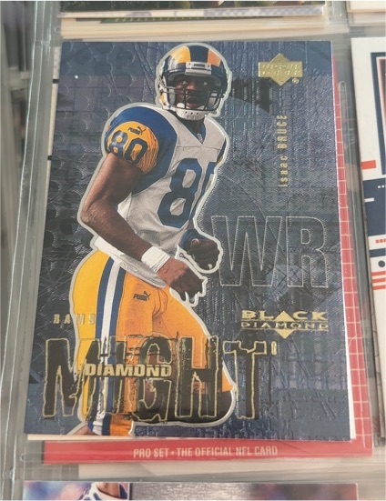 2000 Upper Deck Black Diamond #DM10 Isaac Bruce — front
