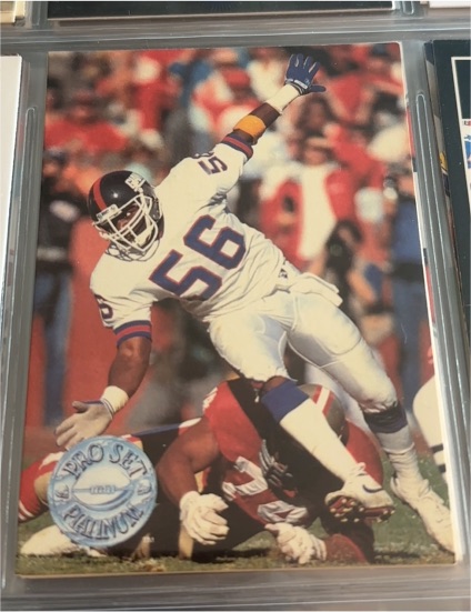 1991 Pro Set Platinum #81 Lawrence Taylor — front