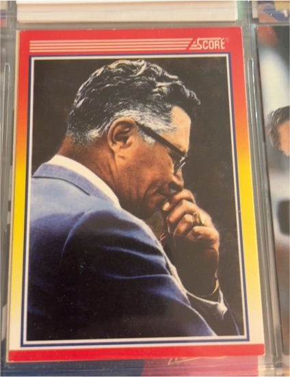 1990 Score #603 Vince Lombardi — front