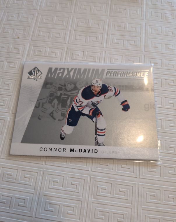 2024-25 Upper Deck SP Authentic Maximum Performance #MP-18 Connor McDavid — front