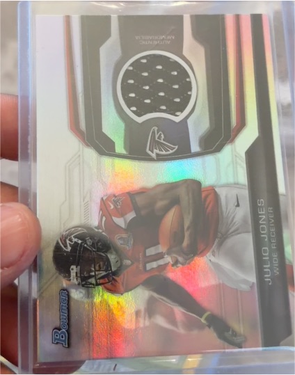 2013 Bowman Relics #BR-JJ Julio Jones — front