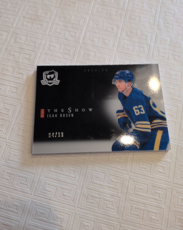2023-24 Upper Deck The Cup The Show #Isak Rosen — front