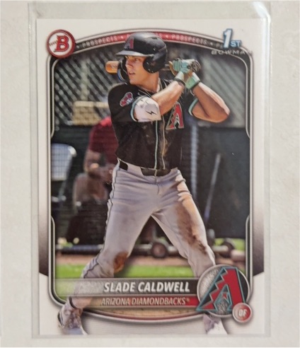 2025 Bowman #BP-21 Slade Caldwell — front
