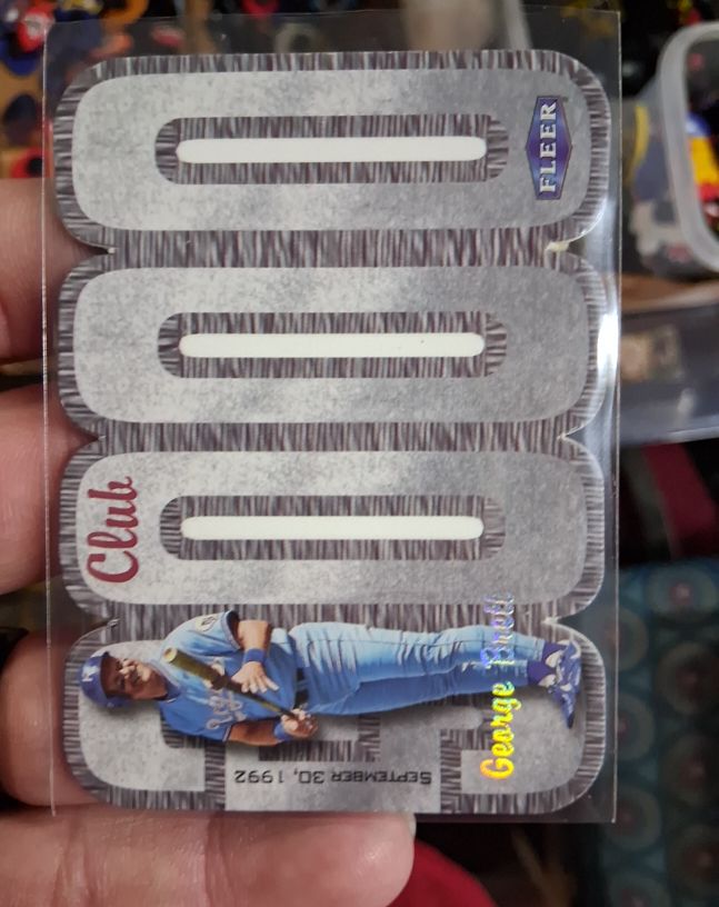 2000 Fleer 3000 Club #NNO George Brett — front