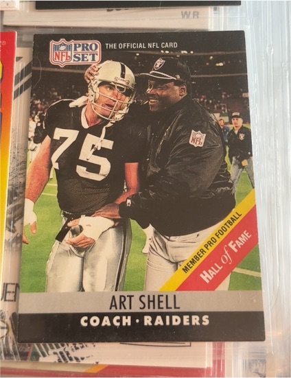 1990 Pro Set #161 Art Shell — front