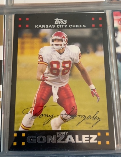 2007 Topps #204 Tony Gonzalez — front