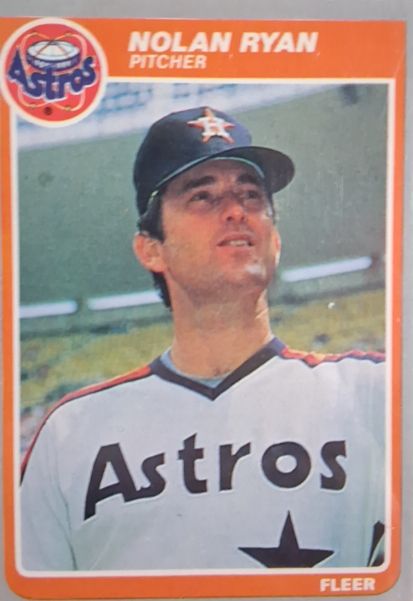 1985 Fleer #359 Nolan Ryan — front