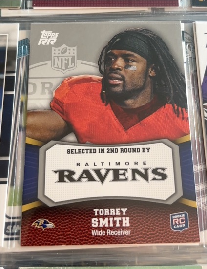 2011 Topps Rising Rookies #111 Torrey Smith — front