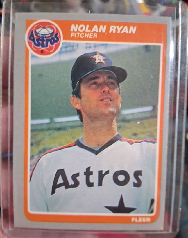 1985 Fleer #359 Nolan Ryan — front
