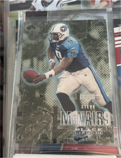 2000 Upper Deck Black Diamond #113 Steve McNair — front