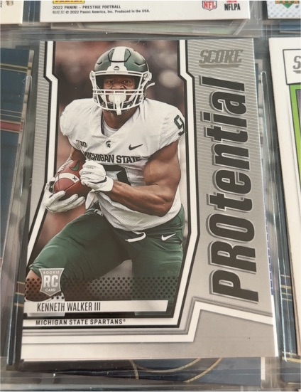 2022 Panini Score #P-KW Kenneth Walker III PROtential — front