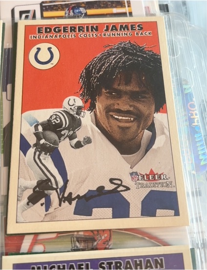 2000 Fleer Tradition #186 Edgerrin James — front