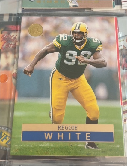 1996 Fleer Ultra #58 Reggie White — front