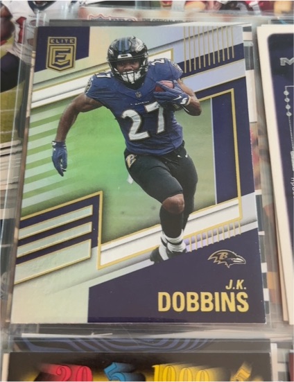 2022 Panini Donruss Elite #64 J.K. Dobbins — front