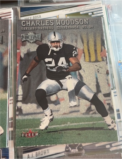2000 Fleer Metal #97 Charles Woodson — front
