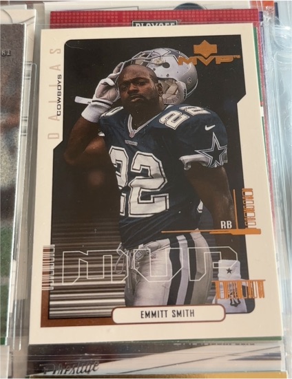 2000 Upper Deck MVP #44 Emmitt Smith — front