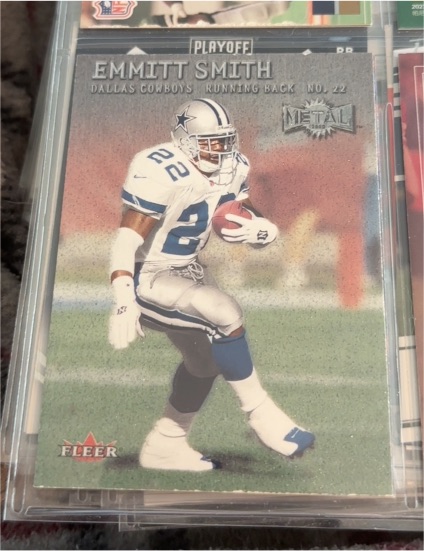 2000 Fleer Metal #109 Emmitt Smith — front
