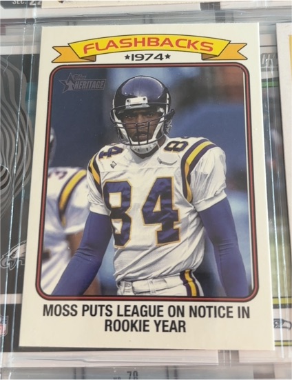2023 Topps Composite #FF-18 Randy Moss Football Flashbacks — front