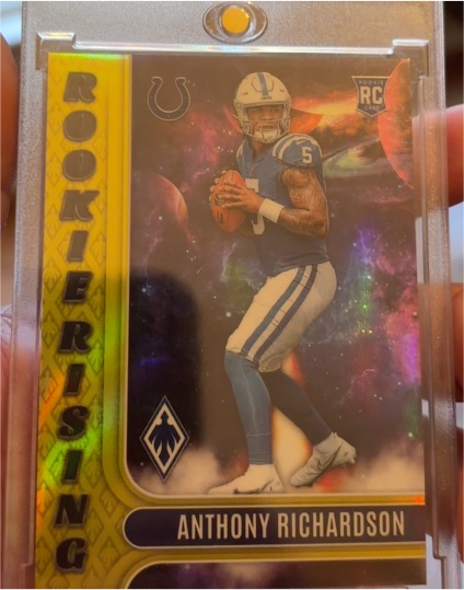 2023 Panini Phoenix Rookie Rising #RIS-4 Anthony Richardson — front