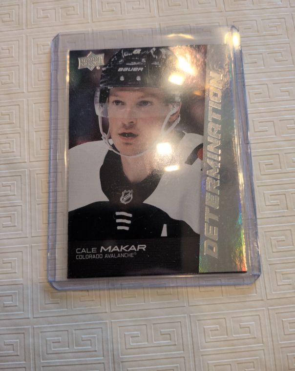 2024-25 Upper Deck Overtime Determination #DT-XX Cale Makar — front