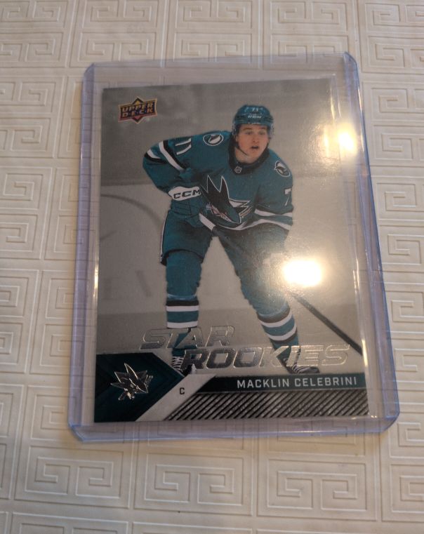 2024-25 Upper Deck Star Rookies #13 Macklin Celebrini — front
