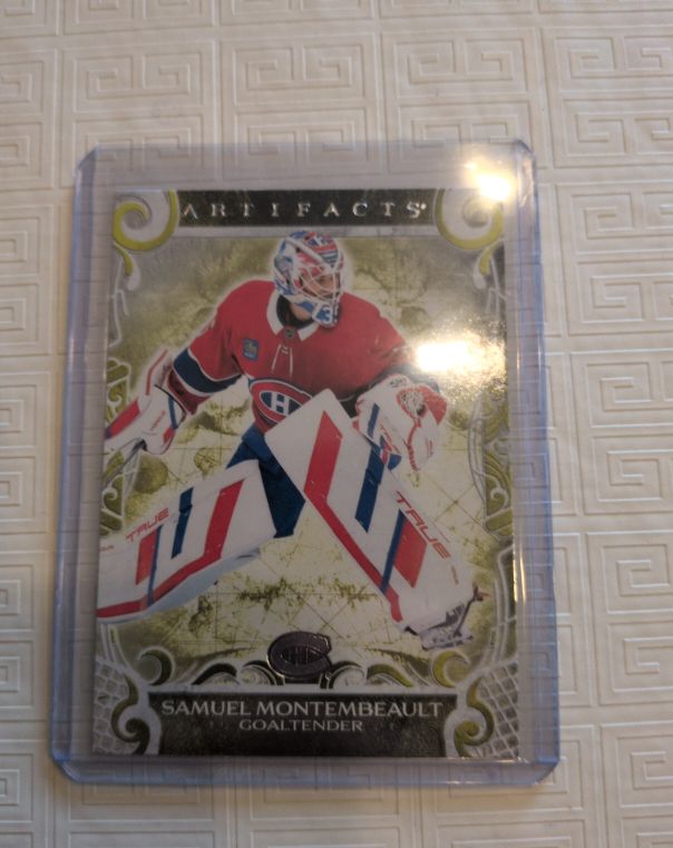 2024-25 Upper Deck Artifacts #102 Samuel Montembeault — front