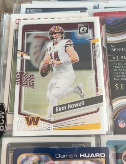 2023 Panini Donruss Optic #198 Sam Howell — front