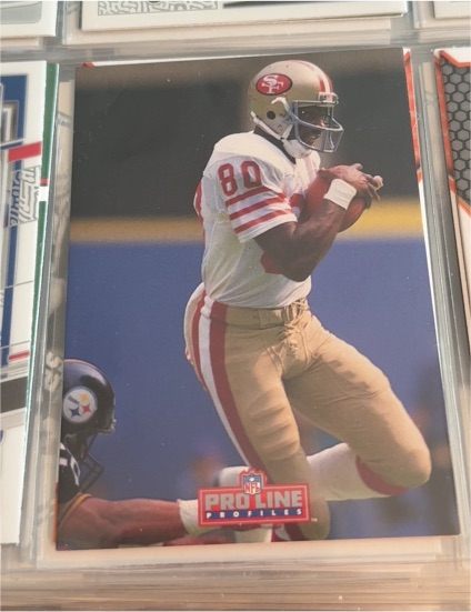 1992 Pro Line Profiles #48 Jerry Rice — front