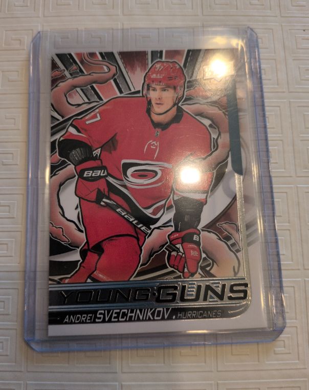 2024-25 Upper Deck Series 2 #451 Andrei Svechnikov Young Guns Renewed — front