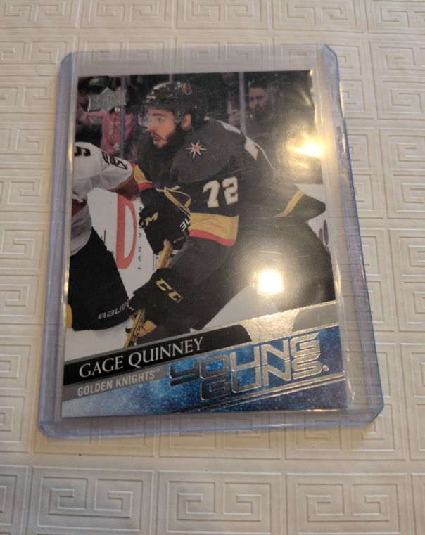 2020-21 Upper Deck Young Guns #454 Gage Quinney — front