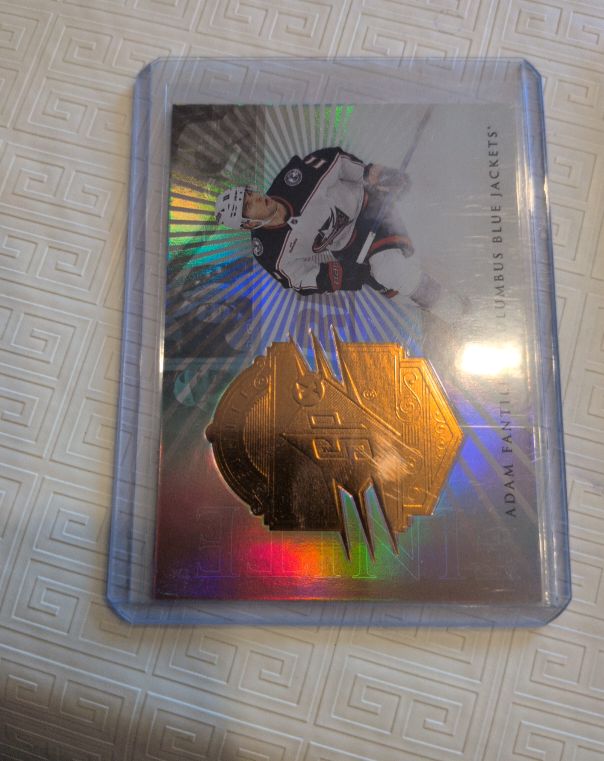 2024-25 Upper Deck SPx Finite #F-11 Adam Fantilli — front