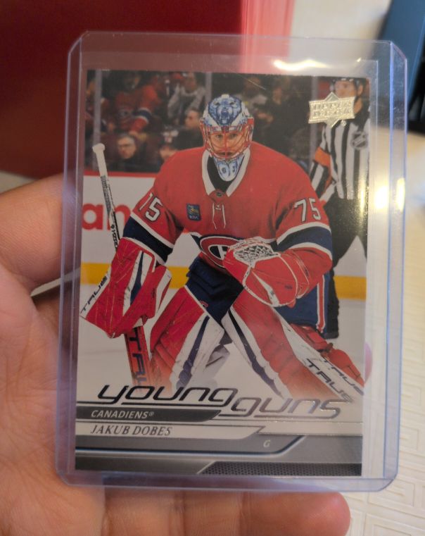 2024-25 Upper Deck Extended Series #726 Young Guns Jakub Dobes — front