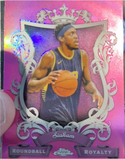 2023-24 Topps Chrome Roundball Royalty #RR-18 Pascal Siakam — front