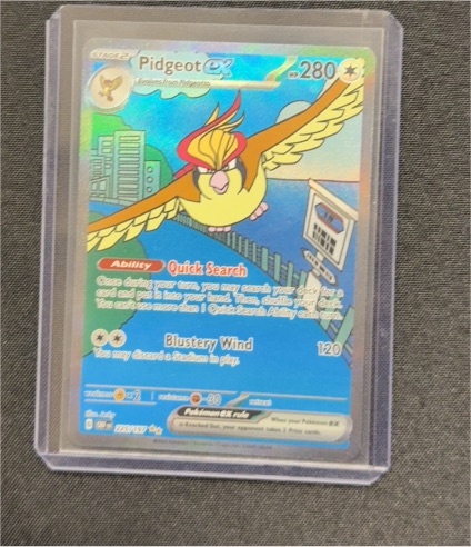 2023 Pokémon TCG SV03: Obsidian Flames #225 Pidgeot EX — front