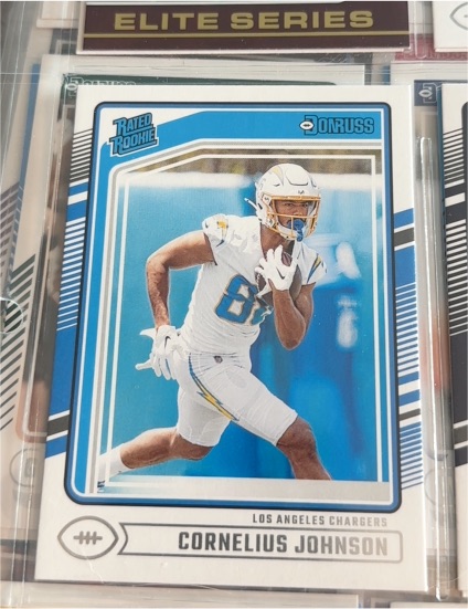 2024 Panini Donruss #377 Cornelius Johnson — front