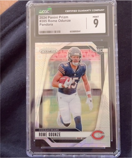2024 Panini Prizm #385 Rome Odunze — front